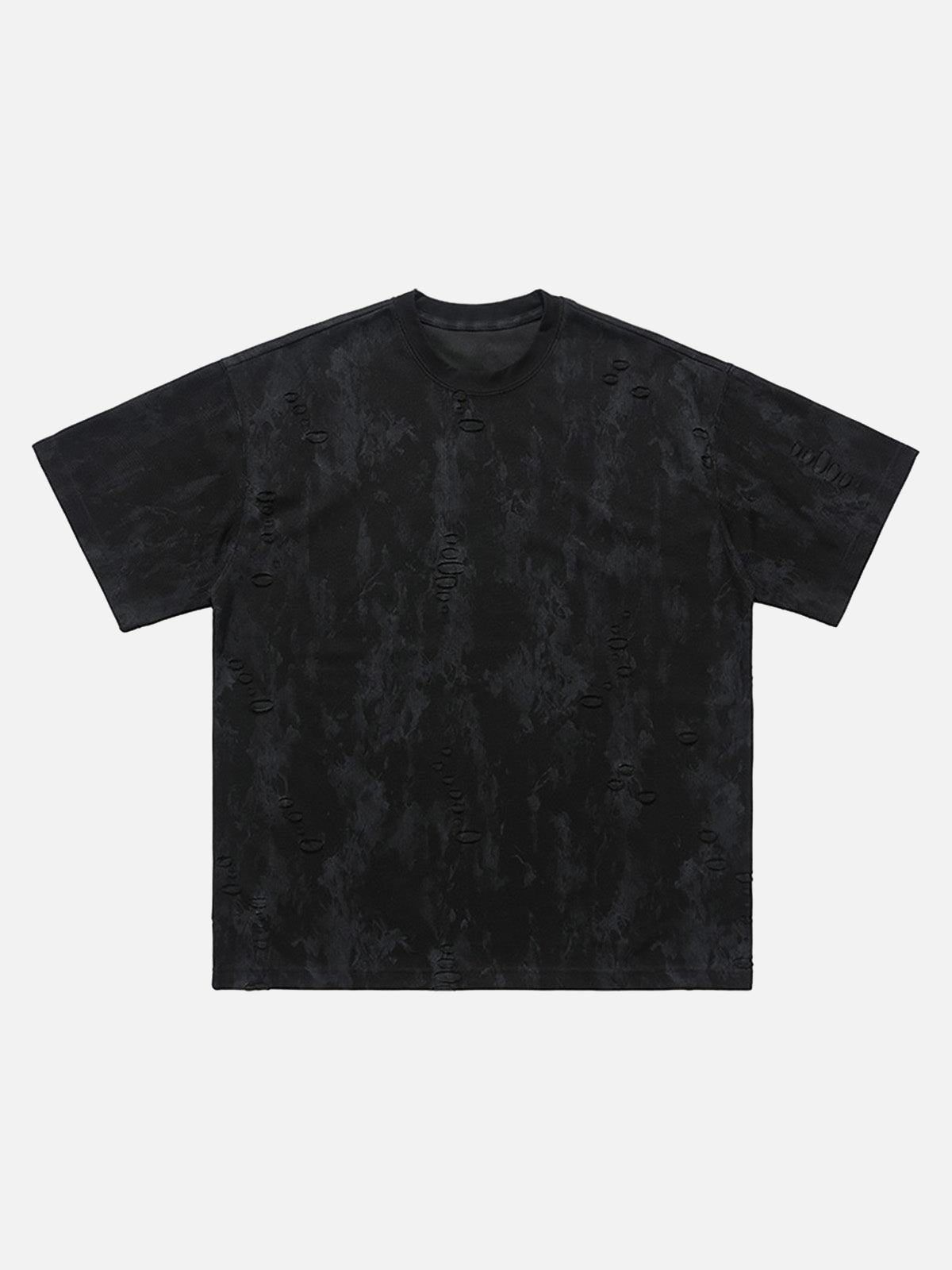 Concert Outfit Ripped Tie-Dye T-Shirt Concert Outfit Ripped Tie-Dye T-Shirt