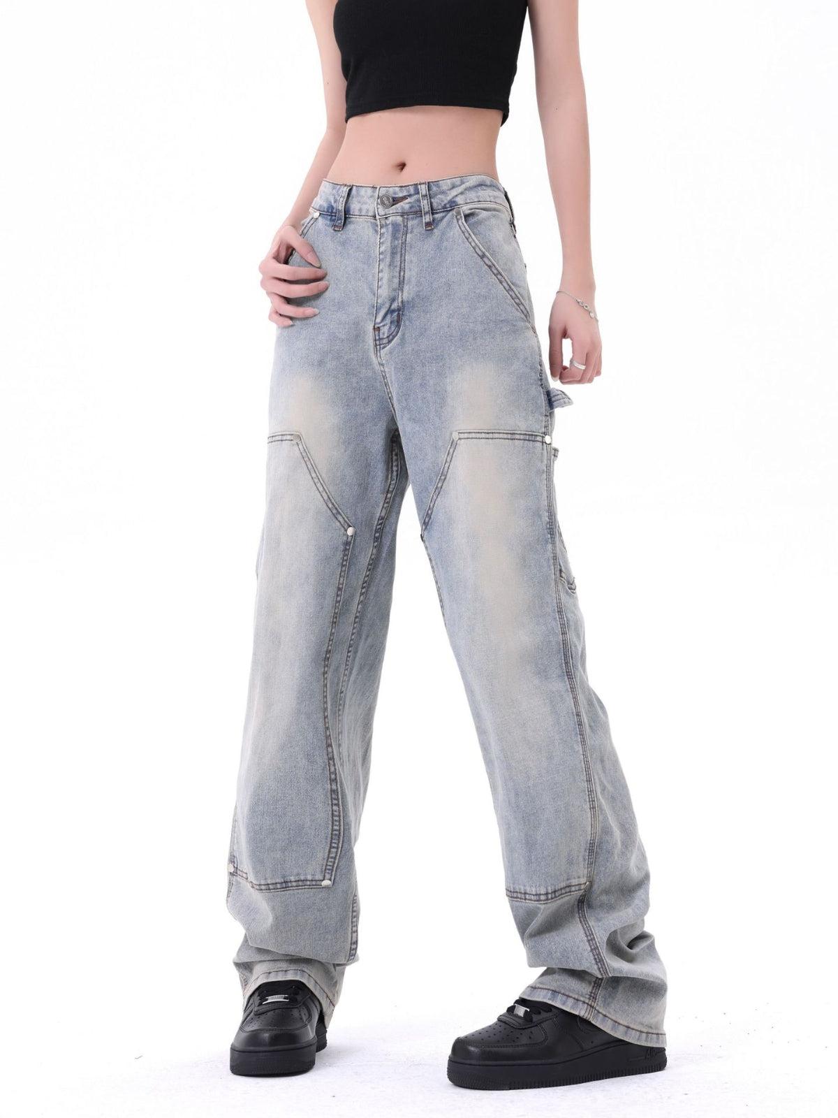 Concert Outfit Rivet Pocket Jeans Concert Outfit Rivet Pocket Jeans