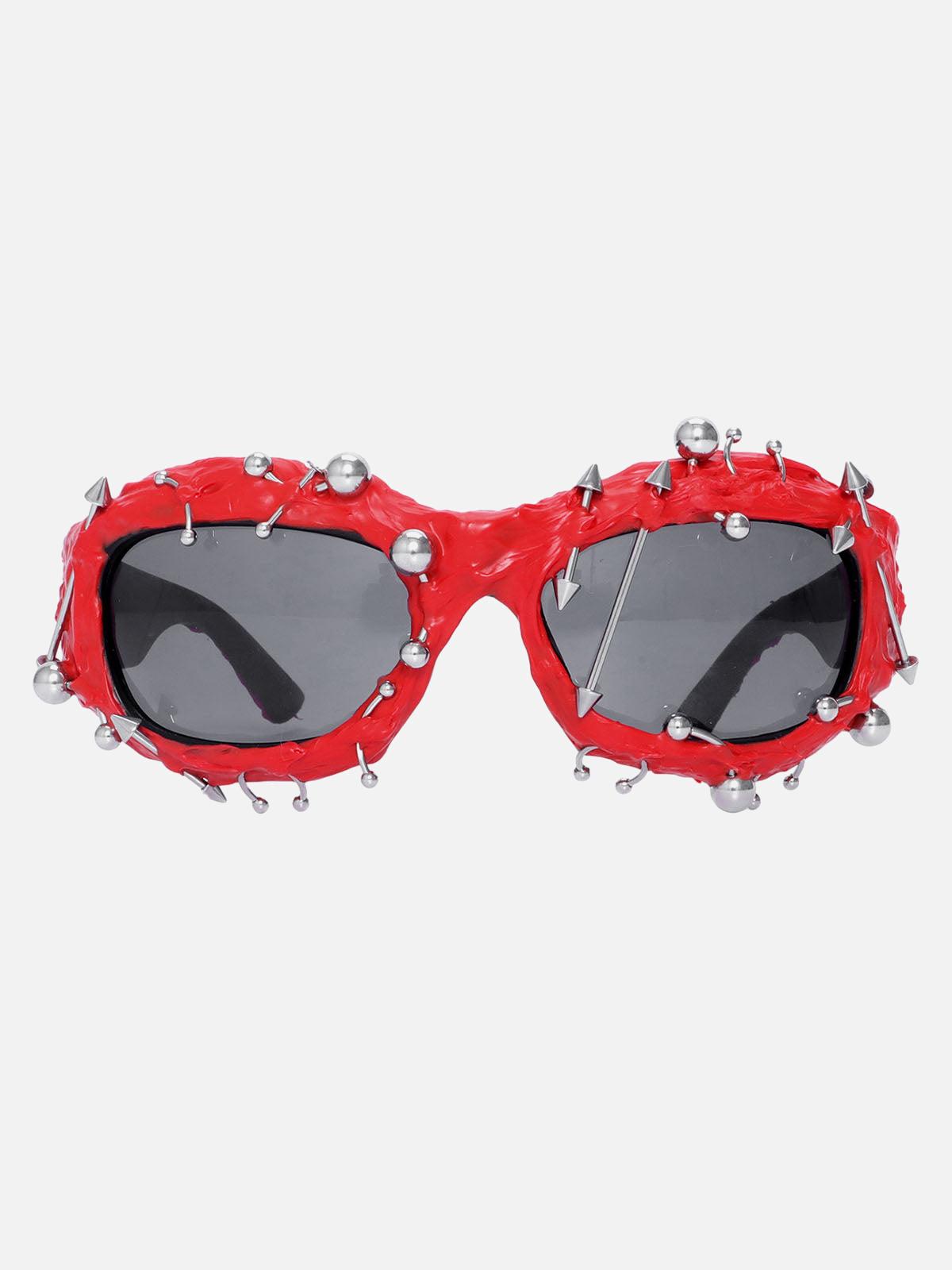 Concert Outfit Rivet Punk Style Sunglasses Concert Outfit Rivet Punk Style Sunglasses