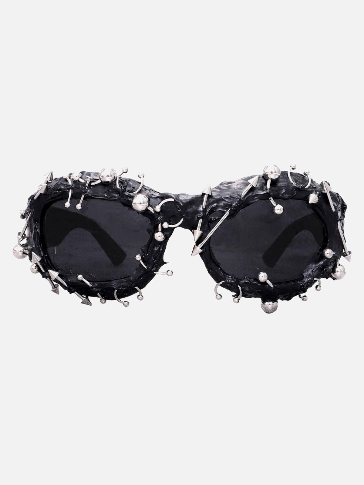 Concert Outfit Rivet Punk Style Sunglasses Concert Outfit Rivet Punk Style Sunglasses