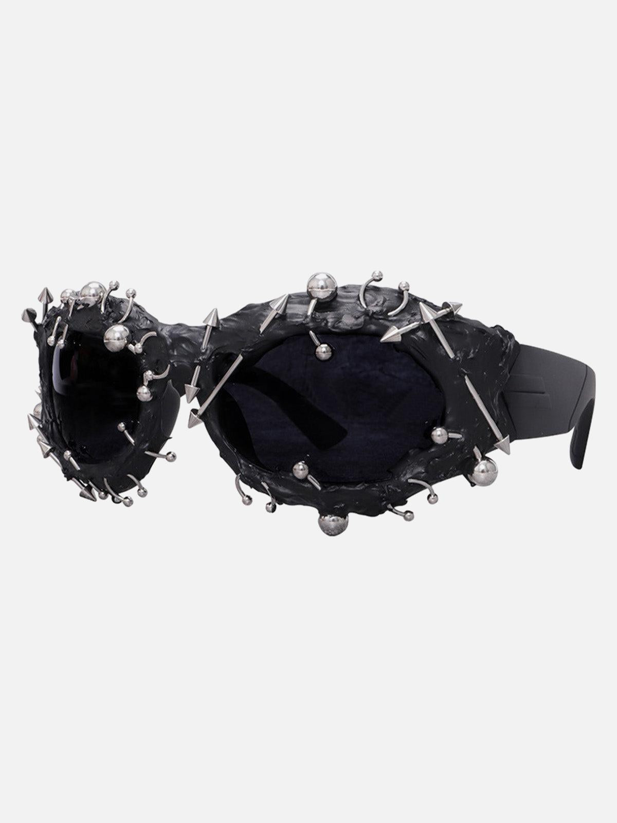 Concert Outfit Rivet Punk Style Sunglasses Concert Outfit Rivet Punk Style Sunglasses