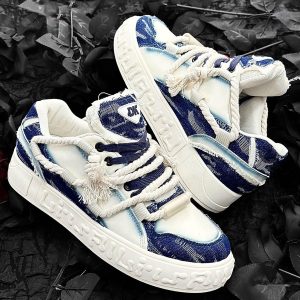 Concert Outfit Rope Knot Design Fashion Sneakers
