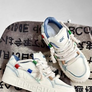Concert Outfit Rope Knot Design Fashion Sneakers