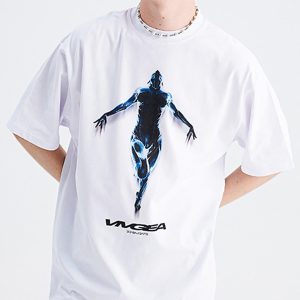 Concert Outfit Sci-Fi Metal Silhouette Loose Oversize T-Shirt