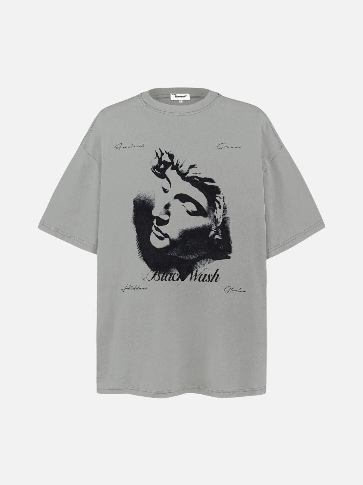 Concert Outfit Sculpture Whisper Monochrome Art Tee Concert Outfit Sculpture Whisper Monochrome Art Tee