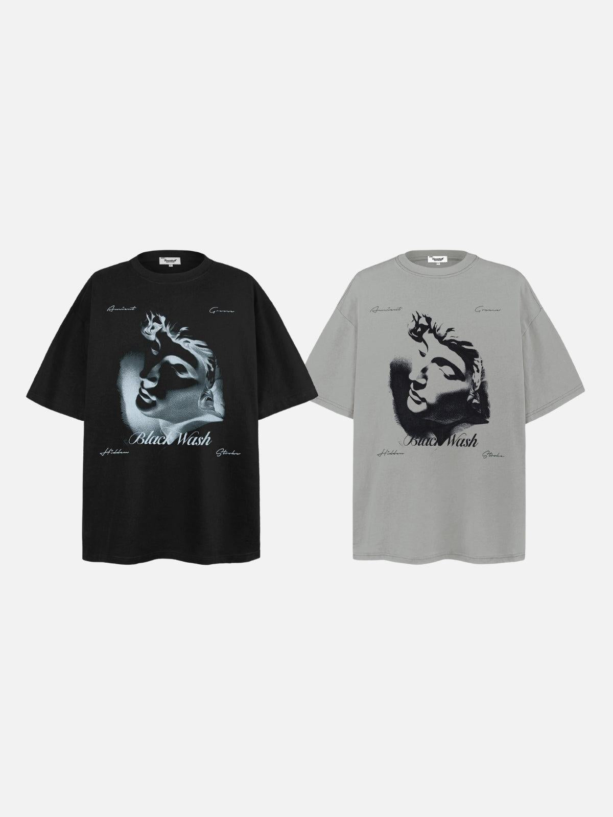 Concert Outfit Sculpture Whisper Monochrome Art Tee Concert Outfit Sculpture Whisper Monochrome Art Tee