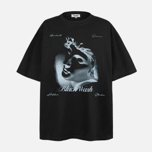Concert Outfit Sculpture Whisper Monochrome Art Tee