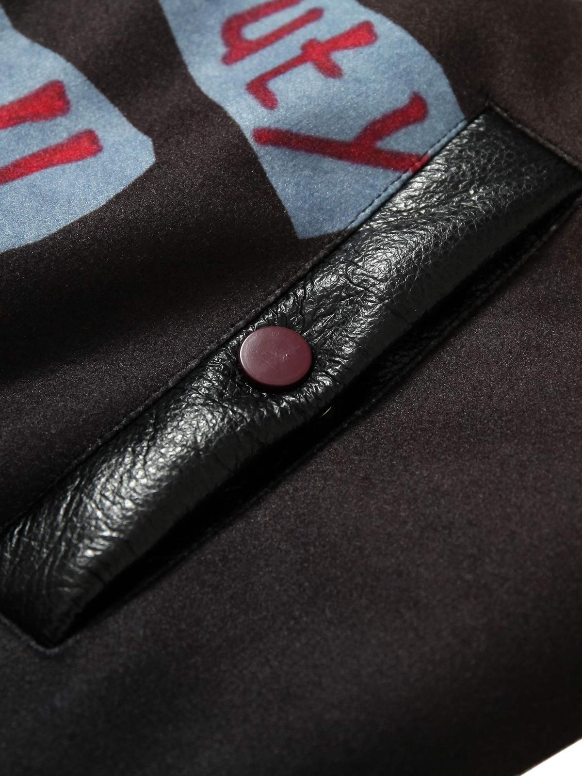 Concert Outfit Siamese Cat Embroidery Leather Bomber Jacket Concert Outfit Siamese Cat Embroidery Leather Bomber Jacket