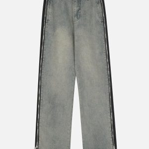 Concert Outfit Side ZIP UP Jeans