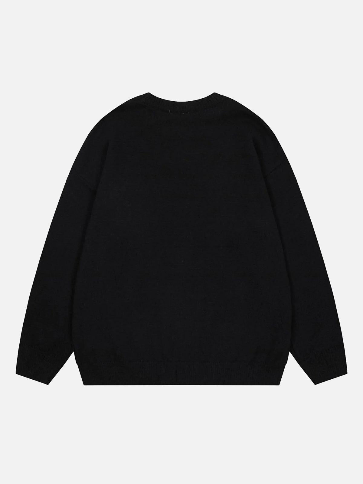 Concert Outfit Sika Deer Crew Neck Sweater Concert Outfit Sika Deer Crew Neck Sweater