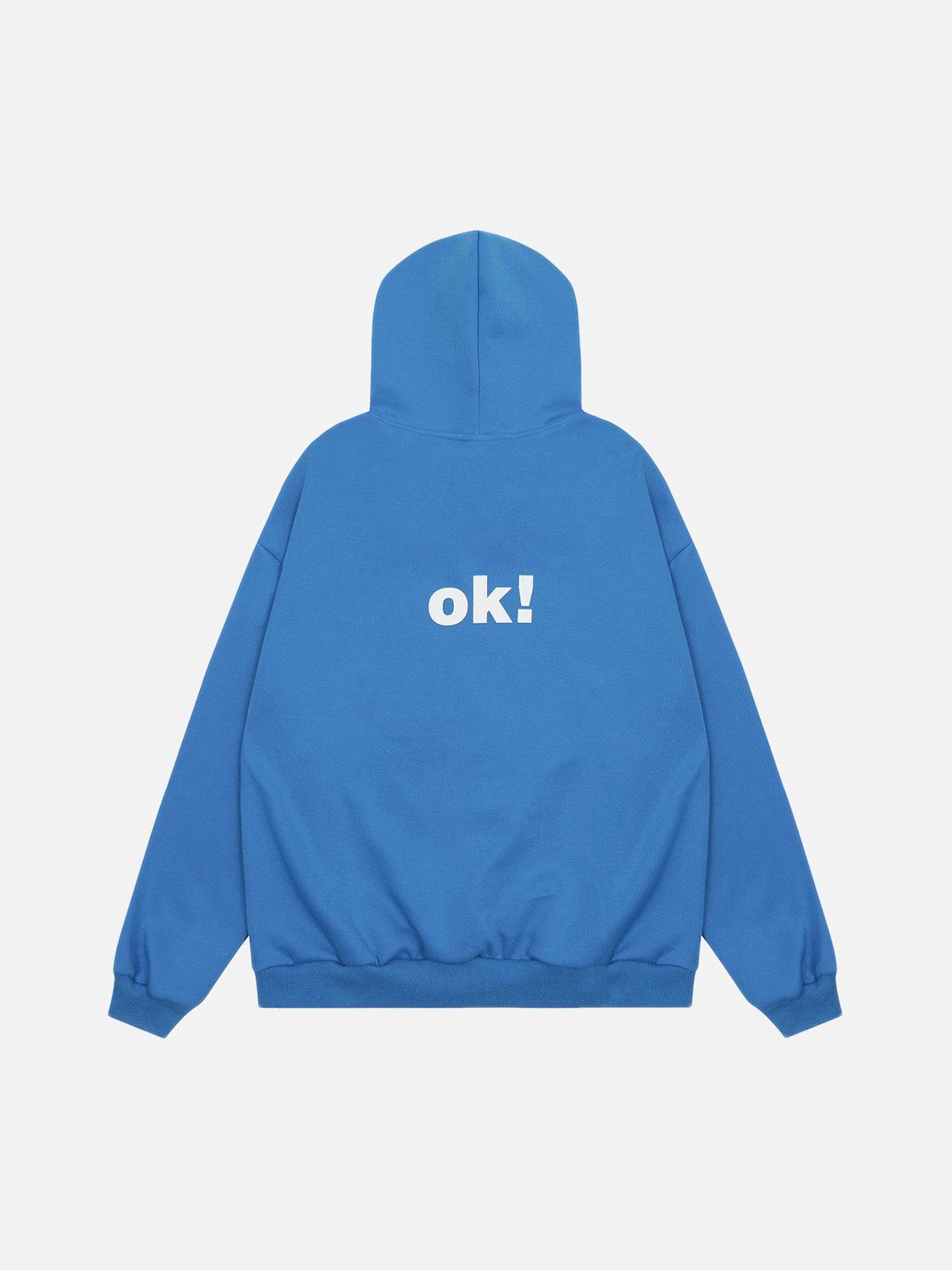 Concert Outfit Skateboard Character Printed Hoodie Concert Outfit Skateboard Character Printed Hoodie