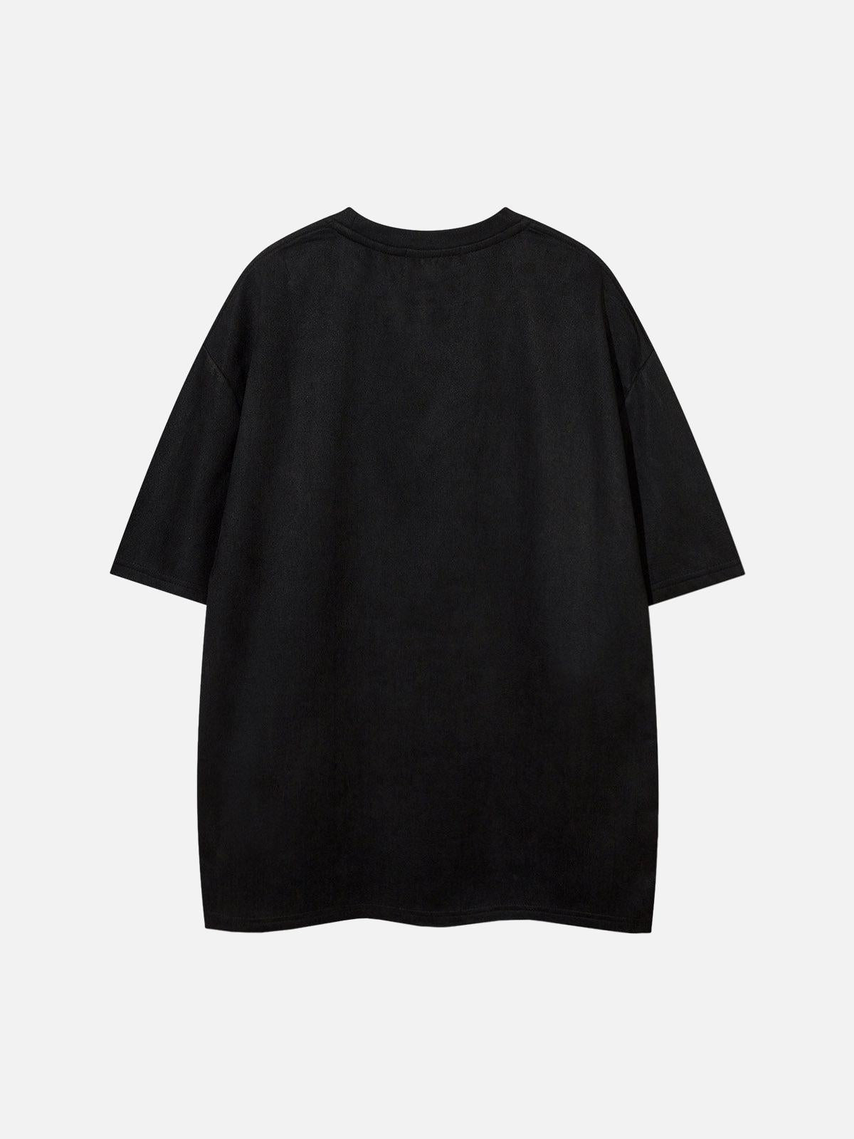 Concert Outfit Skeleton Graphic Oversized T-Shirt Concert Outfit Skeleton Graphic Oversized T-Shirt