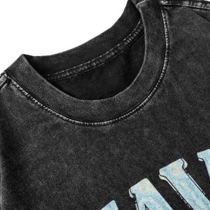 Concert Outfit Skull Vintage High Street Casual T-Shirt