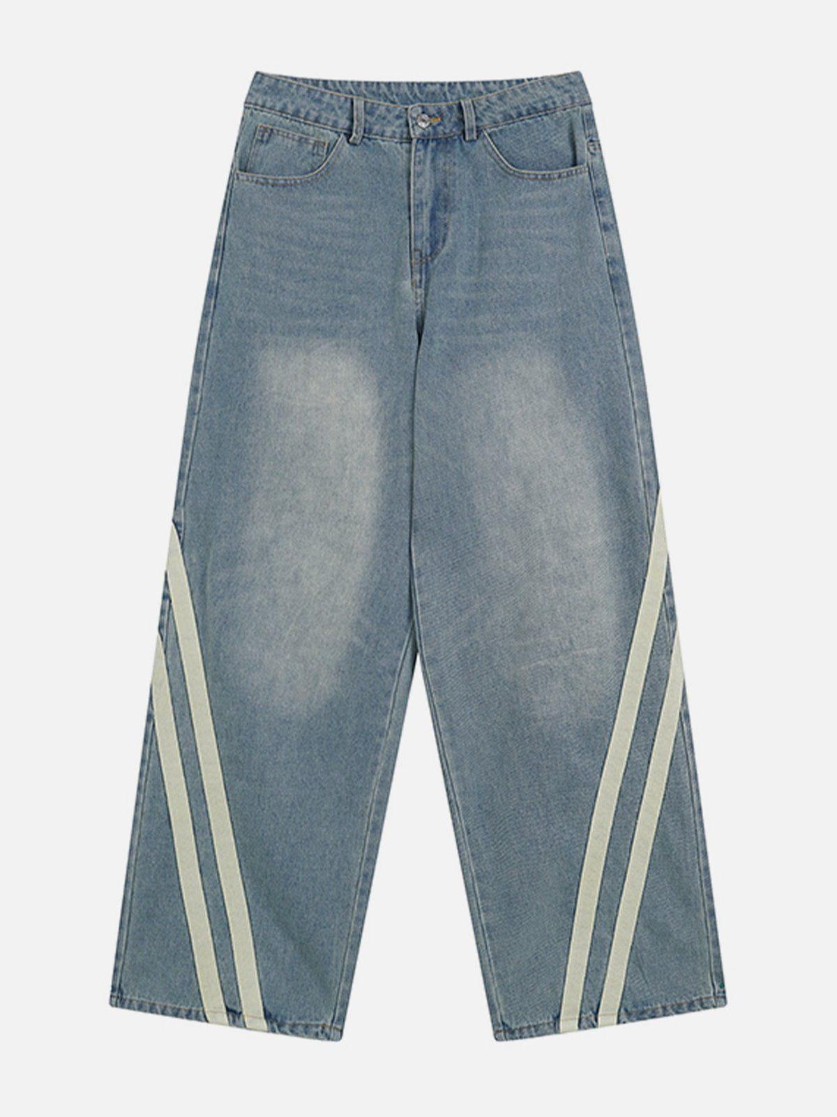 Concert Outfit Slant Stripe Jeans Concert Outfit Slant Stripe Jeans