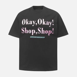 Concert Outfit Slogan Graphic T-Shirt