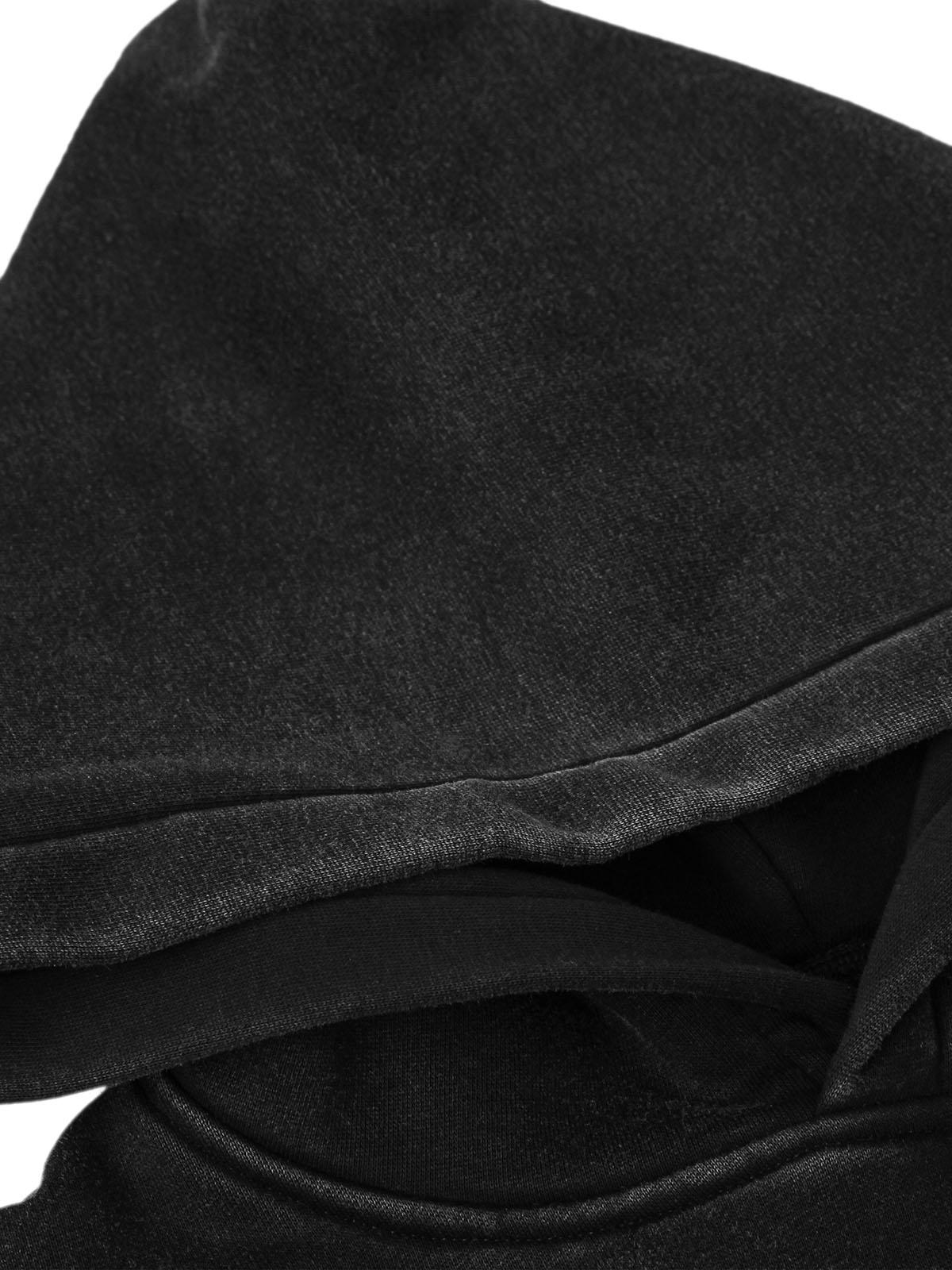 Concert Outfit Smudge-Dyed Letter Print Hoodie Concert Outfit Smudge-Dyed Letter Print Hoodie