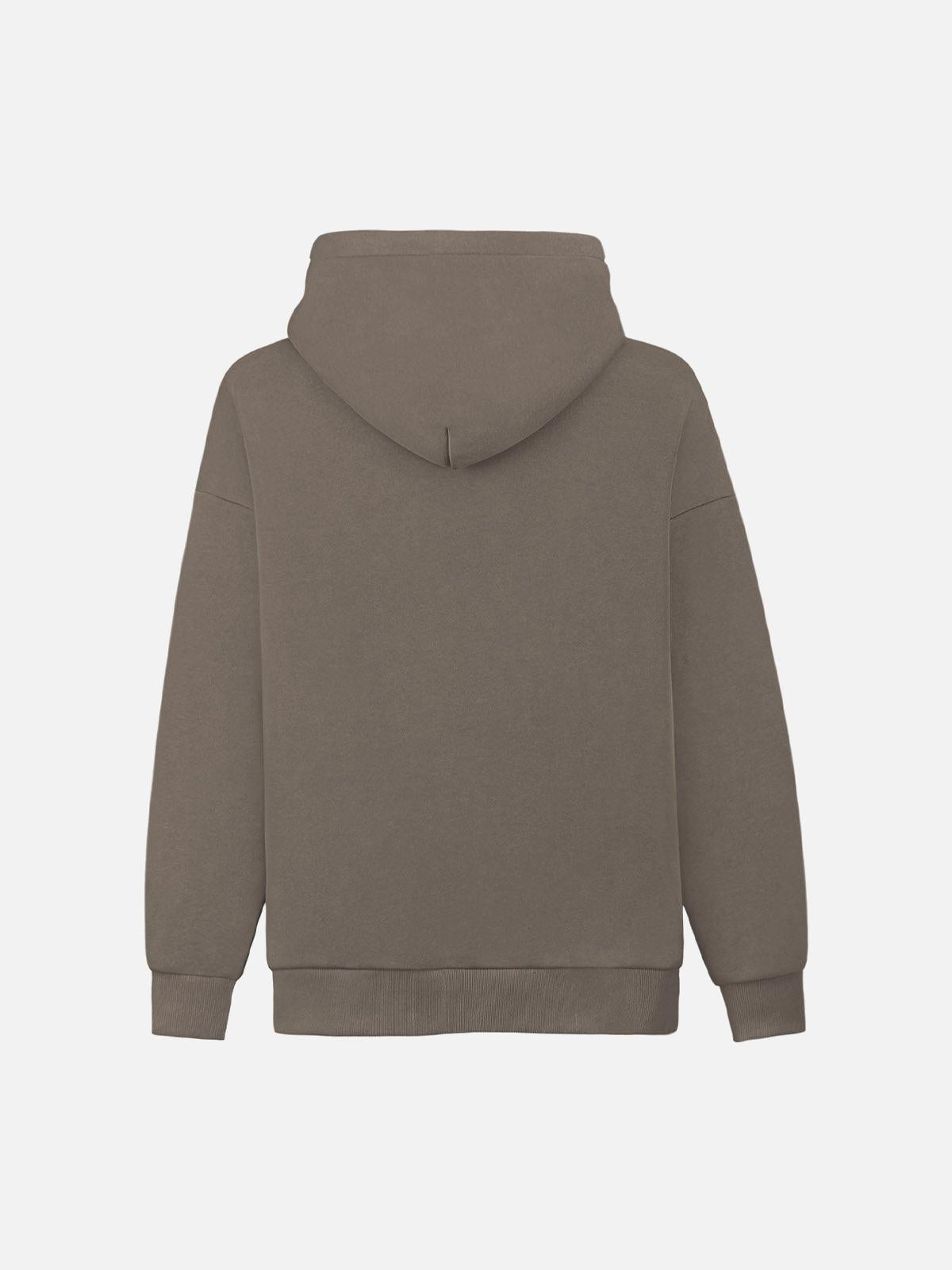 Concert Outfit Smudge-Dyed Letter Print Hoodie Concert Outfit Smudge-Dyed Letter Print Hoodie