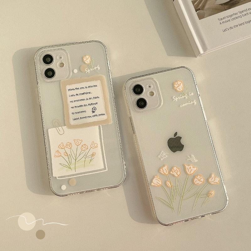 Concert Outfit Soft Flower Mobile Phone Case For iPhone