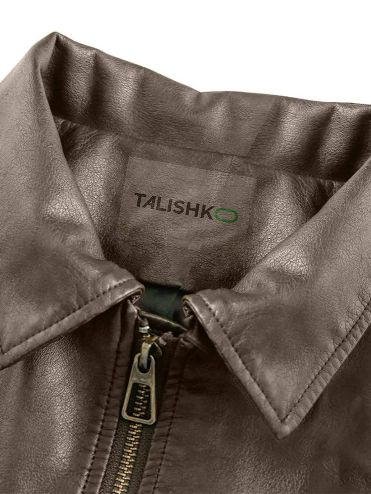 Concert Outfit Solid Faux Leather Jacket Concert Outfit Solid Faux Leather Jacket