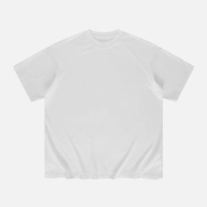 Concert Outfit Solid Washed Essential Cotton Tee