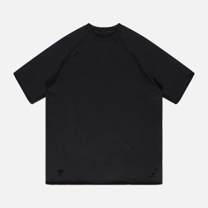 Concert Outfit Solid Washed Essential Tee