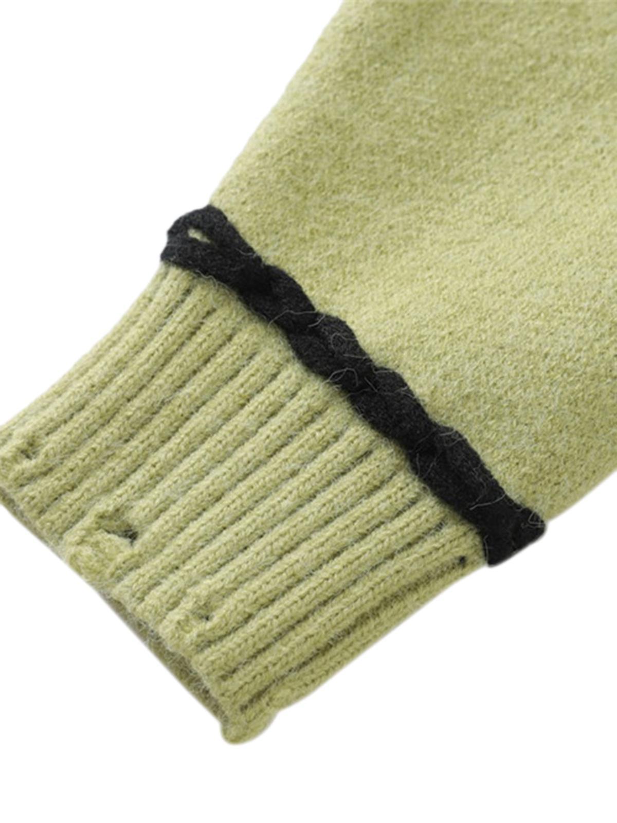 Concert Outfit Spider Distressed Oversized Sweater Concert Outfit Spider Distressed Oversized Sweater