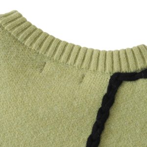 Concert Outfit Spider Distressed Oversized Sweater