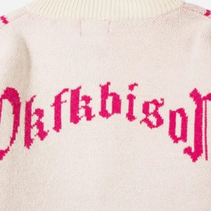 Concert Outfit Spider Loose Sweater Coat