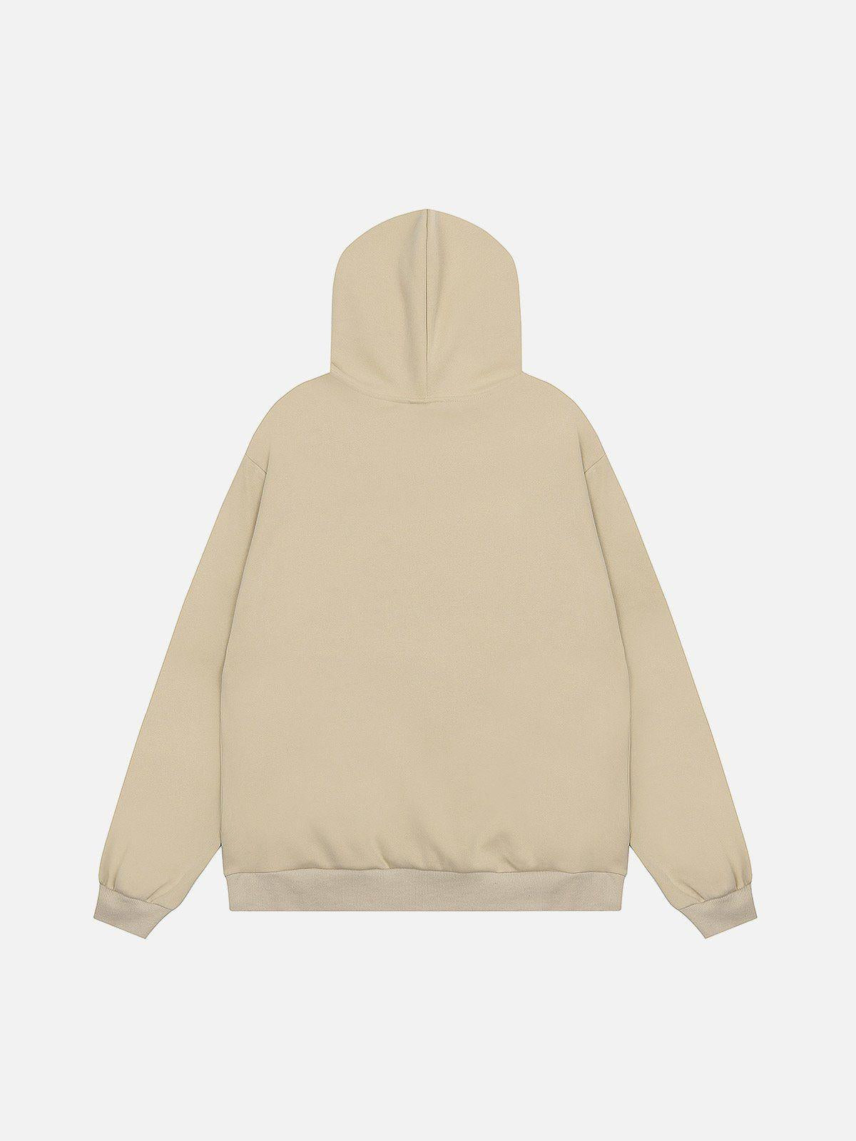 Concert Outfit Spider Shadow Print Hoodie Concert Outfit Spider Shadow Print Hoodie