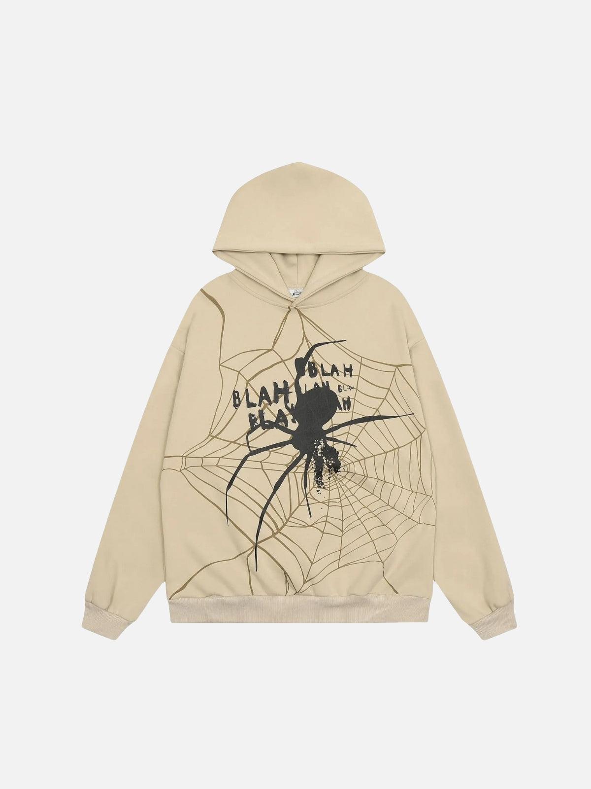 Concert Outfit Spider Shadow Print Hoodie Concert Outfit Spider Shadow Print Hoodie