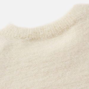 Concert Outfit Spider Warm Loose Sweater