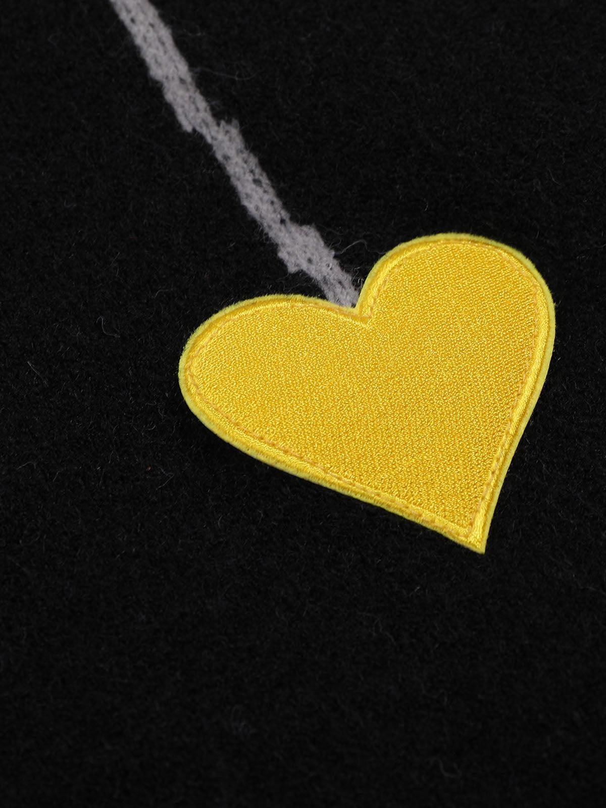 Concert Outfit Spider&Heart Knit Crew Neck Sweater Concert Outfit Spider&Heart Knit Crew Neck Sweater