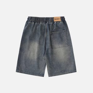 Concert Outfit Splash Ink Star Jorts