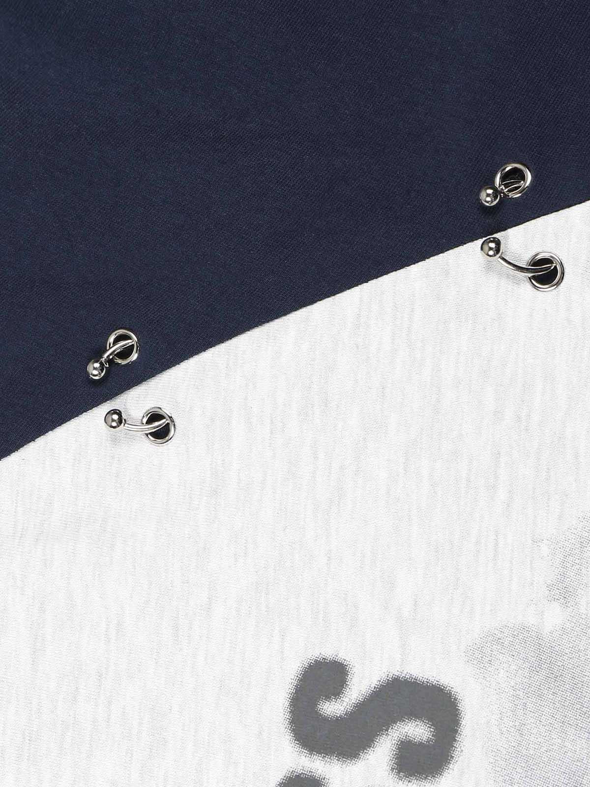 Concert Outfit Splatter Eyelet Studded Long Sleeve T-Shirt Concert Outfit Splatter Eyelet Studded Long Sleeve T-Shirt