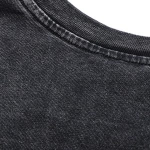 Concert Outfit Split Raw Edge Short Sleeve T-Shirt