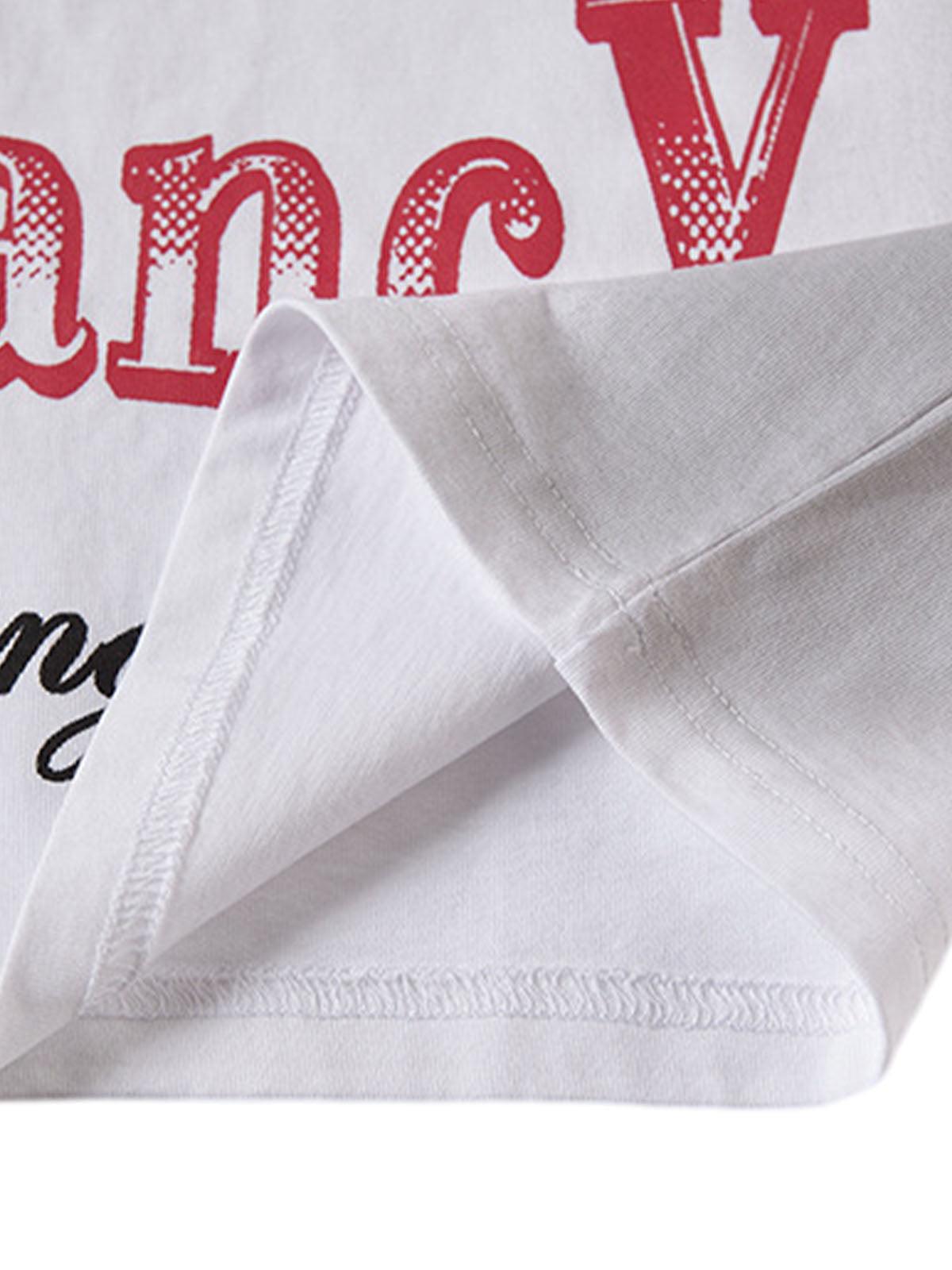 Concert Outfit Spray- Painted Letter Print Necklace Vest Concert Outfit Spray- Painted Letter Print Necklace Vest