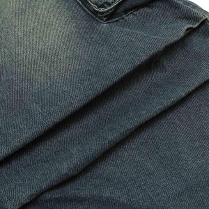 Concert Outfit Spray-Painted Reverse Pleated Cargo Jeans