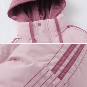 Concert Outfit Spring Duo Tone Coat