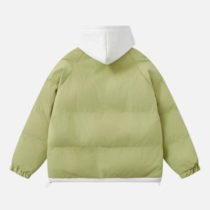 Concert Outfit Spring Duo Tone Coat