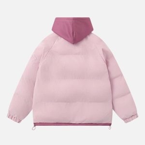 Concert Outfit Spring Duo Tone Coat