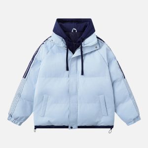 Concert Outfit Spring Duo Tone Coat