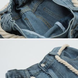 Concert Outfit Star Embroidery Jeans