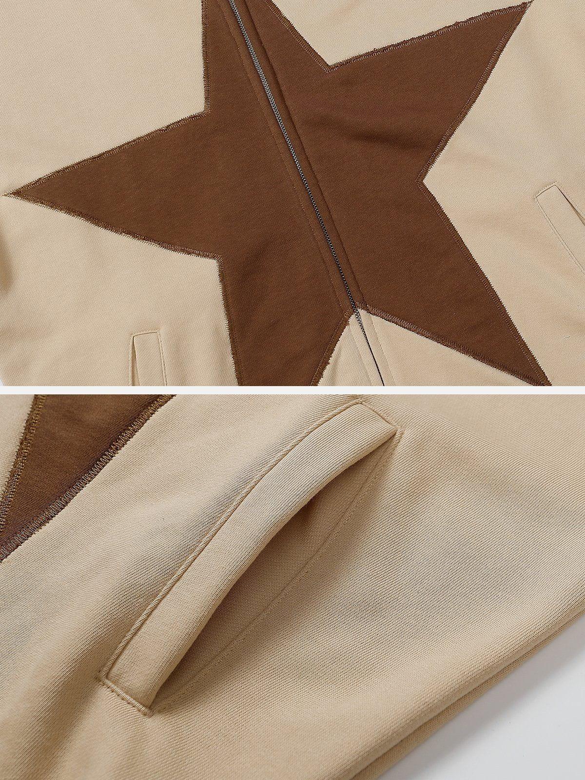 Concert Outfit Star Graphic Print Hoodie Concert Outfit Star Graphic Print Hoodie