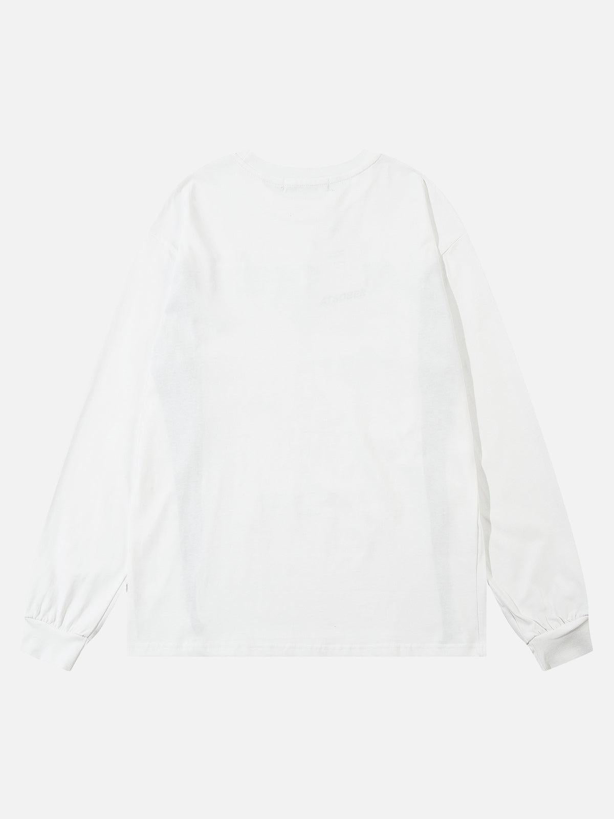 Concert Outfit Star Necklace Cross Graphic Long Sleeve T-Shirt Concert Outfit Star Necklace Cross Graphic Long Sleeve T-Shirt