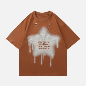 Concert Outfit Star Necklace Tee