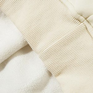 Concert Outfit Star Patch Embroidered Hooded Fleece Sweatshirt