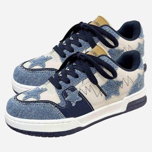 Concert Outfit Star Peplum Slip-On Shoes