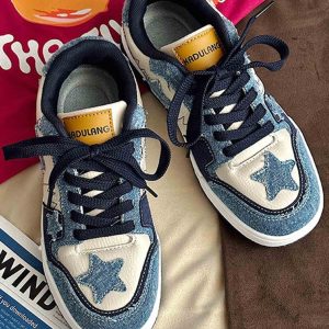 Concert Outfit Star Peplum Slip-On Shoes