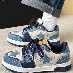 Concert Outfit Star Peplum Slip-On Shoes