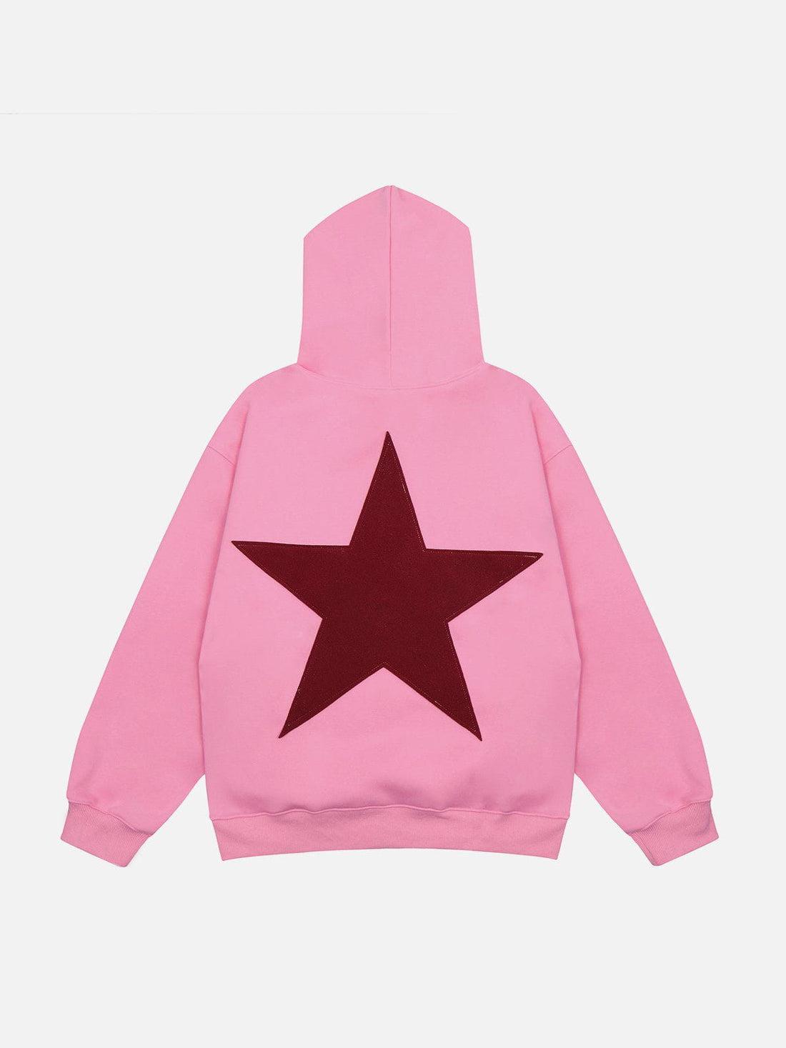 Concert Outfit Star Print Hoodie 'KENVIBE' Concert Outfit Star Print Hoodie 'KENVIBE'